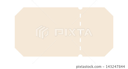Receipt Stub With Perforation Line Receipt Stub With Perforation Line 143247844