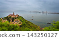 Panoramic View from Phuoc Mai Lighthouse to Quy Nhon City with Fishing Boats Vietnam 143250127