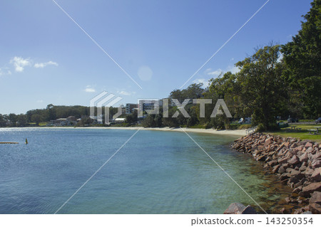 This is a seascape of Nelson Bay, Australia. This is a seascape of Nelson Bay, Australia. 143250354