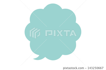 Colorful speech bubble icon design Colorful speech bubble icon design 143250667