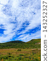 The Azuma mountain range and the vibrant sky as seen from Jōdodaira in September (vertical composition) 143252327