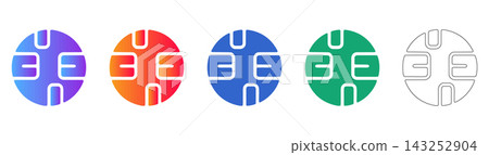 Global network connection icons for digital business Global network connection icons for digital business 143252904