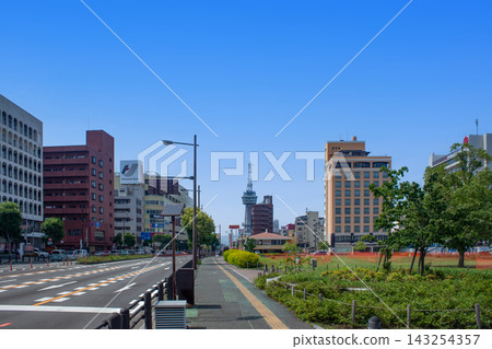 別府北濱公園及別府市中心 143254357
