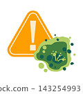 Fungal Warning Icon 143254993