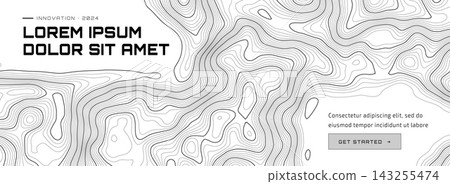 Pattern digital map line layer sea contour with ocean topography. Topographic europe wave compass world mountain nautical. Terrain 3d for stock illustration. Pattern digital map line layer sea contour with ocean topography. Topographic europe wave compass world mountain nautical. Terrain 3d for stock illustration. 143255474
