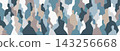 Crowd of people abstract multicolored silhouettes vector background 143256668