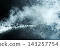Abstract smoke flowing mist vapor background texture 143257754