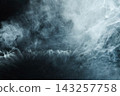 Abstract smoke texture creating mysterious atmosphere 143257758