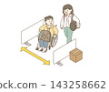 一張疏散中心示意圖，圖中設有輪椅無障礙通道。 143258662