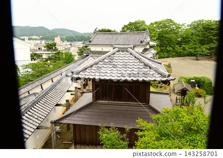View from Shiraishi Castle Tower View from Shiraishi Castle Tower 143258701