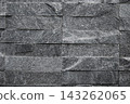brick wall black and white texture background. 143262065