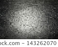 Grunge Black and White Distress. Halftone line Grunge Texture. 143262070