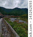 Kayabuki no Sato, a preservation district for important traditional buildings in Miyama-cho, Nantan City, Kyoto Prefecture. 143262693