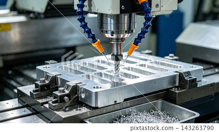 Machining precision part by CNC machining center, mold, die and high accuracy part Machining precision part by CNC machining center, mold, die and high accuracy part 143263790