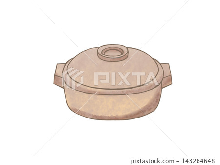 Earthenware pot (beige) Earthenware pot (beige) 143264648