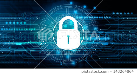 Internet security concept background Internet security concept background 143264864