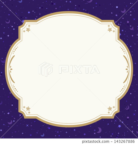 精緻星形圖案相框 2_square 精緻星形圖案相框 2_square 143267886