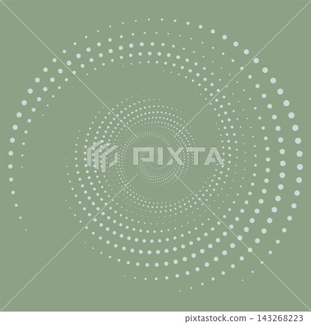 Vector illustration which consist of circles. Optical illusion pattern. Dotted design for business. Creative geometric background in halftone style. Optical art wallpaper. Vector illustration which consist of circles. Optical illusion pattern. Dotted design for business. Creative geometric background in halftone style. Optical art wallpaper. 143268223
