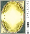 A framed background image featuring flowers shining in the light. 143269067