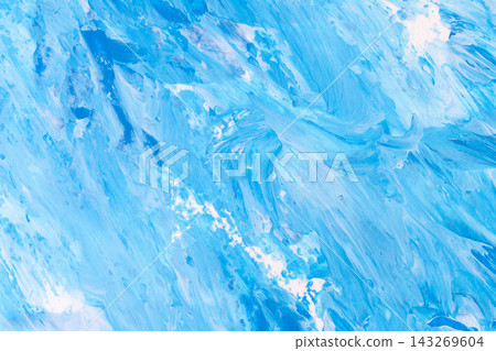 The vertical movement of the blue paint brings a sense of power to the medical field. The vertical movement of the blue paint brings a sense of power to the medical field. 143269604