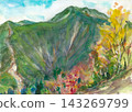 View of Kumotori Mountain from Nanatsuishi Mountain 143269799