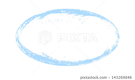 Ice Frame Grunge Oval Sketch Ice Frame Grunge Oval Sketch 143269846