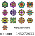 Mandala style pattern Mandala style pattern 143272033