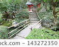 A view of the grounds of Sennyu-ji Temple in Higashiyama Ward, Kyoto City. 143272350