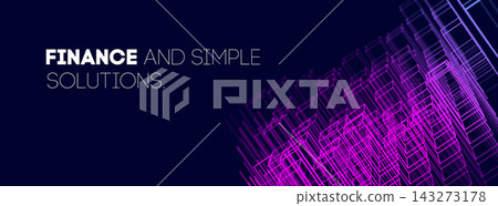 Blue abstract city background with smart building and ai. Tech line modern infrastructure network vector design for future. Industry architecture urban data concept illustration. Blue abstract city background with smart building and ai. Tech line modern infrastructure network vector design for future. Industry architecture urban data concept illustration. 143273178