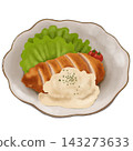 Chicken nanban illustration 143273633
