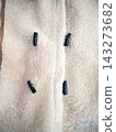 Background and Texture Men's sheepskin coat. 143273682