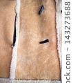 Background and Texture Men's sheepskin coat. 143273688