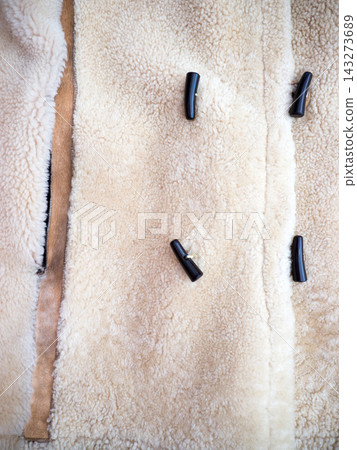 Background and Texture Men's sheepskin coat. Background and Texture Men's sheepskin coat. 143273689