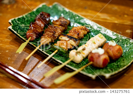 什錦烤雞肉串 什錦烤雞肉串 143275761