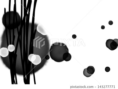 A monochrome Japanese modern background with a dreamy ink painting-style blur and line texture / a chic ink painting-style background A monochrome Japanese modern background with a dreamy ink painting-style blur and line texture / a chic ink painting-style background 143277771