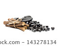 Liquorice wheels and roots 143278134