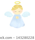 Cute angel illustration 143280228