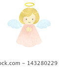 Cute angel illustration 143280229