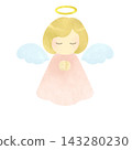 Cute angel illustration 143280230