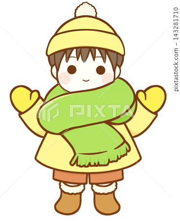 寒冷天氣裡的男孩(雙手) 寒冷天氣裡的男孩(雙手) 143281710