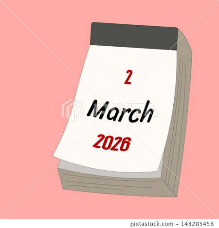 March 2. Daily Calendar icon for design. Simple design for business brochure, flyer, print media, advertisement. Easily editable March 2. Daily Calendar icon for design. Simple design for business brochure, flyer, print media, advertisement. Easily editable 143285458