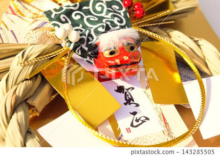 獅頭飾(新年裝飾) 獅頭飾(新年裝飾) 143285505