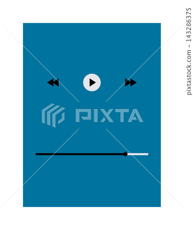 Template video player for web and mobile apps. Modern multimedia playback application. Audio player control panel, media music player Template video player for web and mobile apps. Modern multimedia playback application. Audio player control panel, media music player 143286375