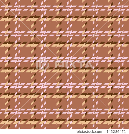 Color twill scotland textile seamless pattern. Fabric texture check tartan plaid. Abstract geometric background for cloth, card, fabric. Monochrome graphic repeating design. Modern squared ornament Color twill scotland textile seamless pattern. Fabric texture check tartan plaid. Abstract geometric background for cloth, card, fabric. Monochrome graphic repeating design. Modern squared ornament 143286451