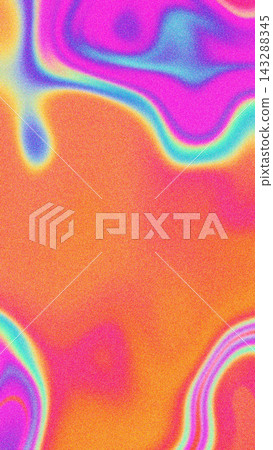 Abstract Orange and Magenta Grainy Gradient - Retrofuturism Film Poster Background Abstract Orange and Magenta Grainy Gradient - Retrofuturism Film Poster Background 143288345