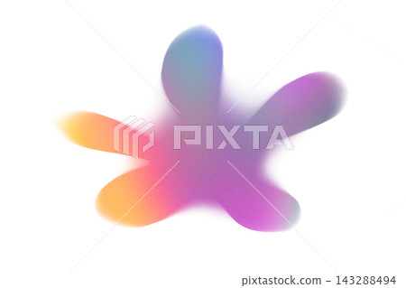 Abstract Pink and orange grainy gradient - retro psychedelic album cover background Abstract Pink and orange grainy gradient - retro psychedelic album cover background 143288494
