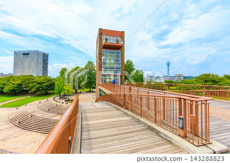 富山縣富山市富岩運河關水公園 富山縣富山市富岩運河關水公園 143288823