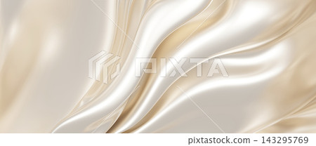 Luxury pearl fabric background with copy space 3D render Luxury pearl fabric background with copy space 3D render 143295769