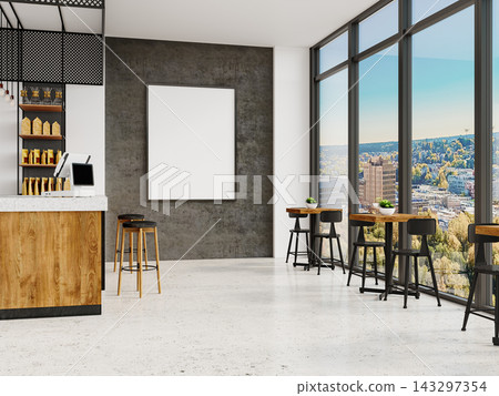 modern interior with empty frame modern interior with empty frame 143297354