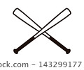 Baseball bat Cross 143299177